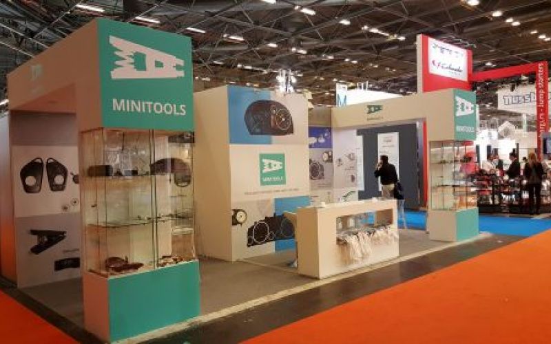 Lo stand Minitools all’Equip Auto Parigi 2015